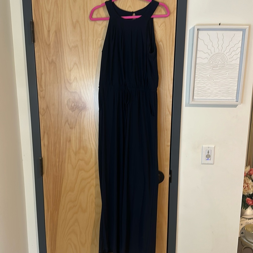 Navy jumpsuit